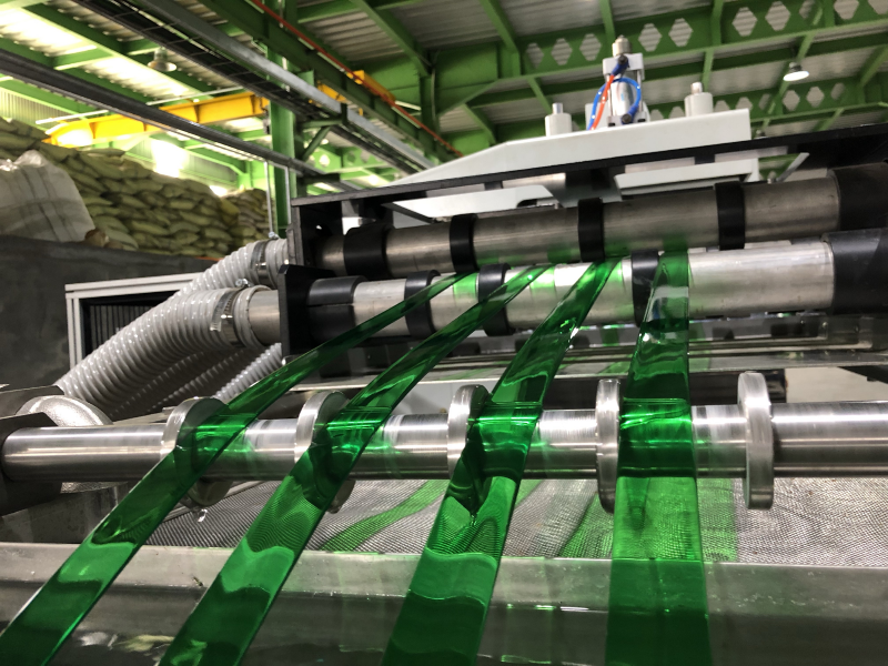 Discover the Future of Green Packaging with Recycled PET Strapping Band Extrusion Line